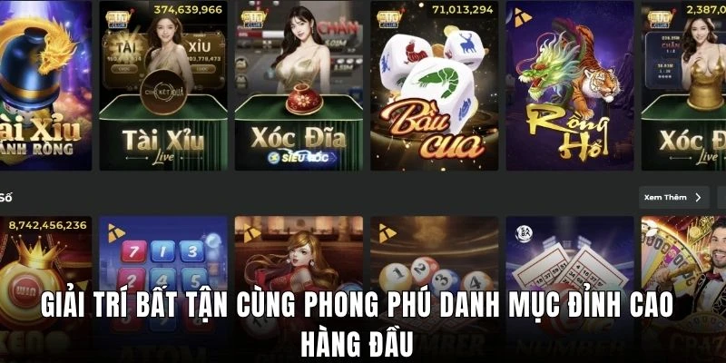 Giải trí bất tận cùng phong phú danh mục đỉnh cao hàng đầu