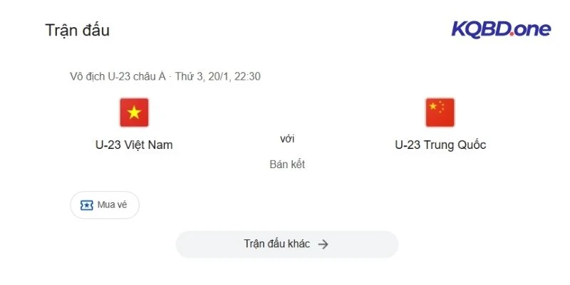 Soi kèo bán kết U23 Cup giữa Việt và Trung