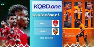 Soi kèo Brest vs Lorient - Ligue 1, 08/02/2026